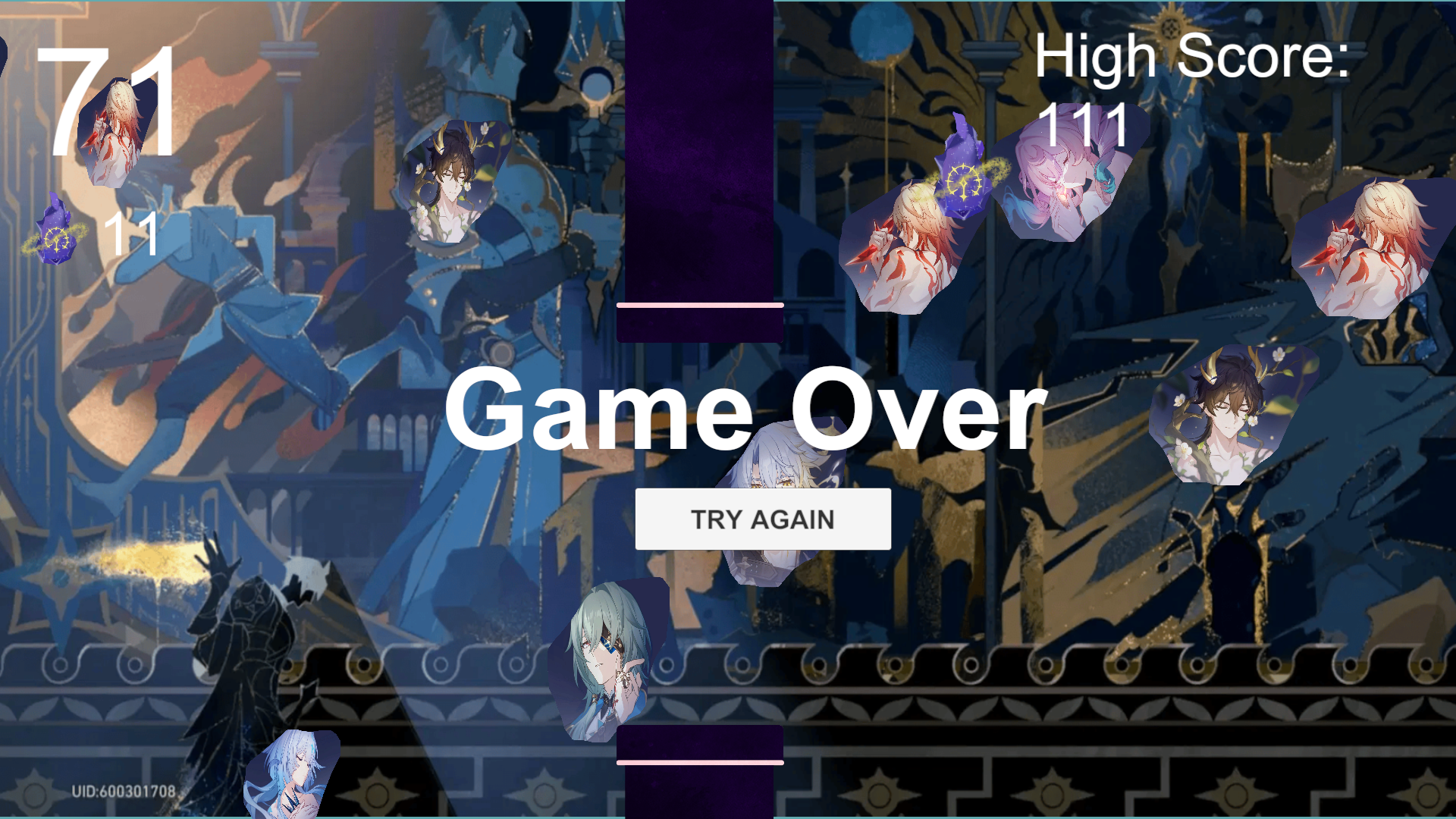 affichage des factures